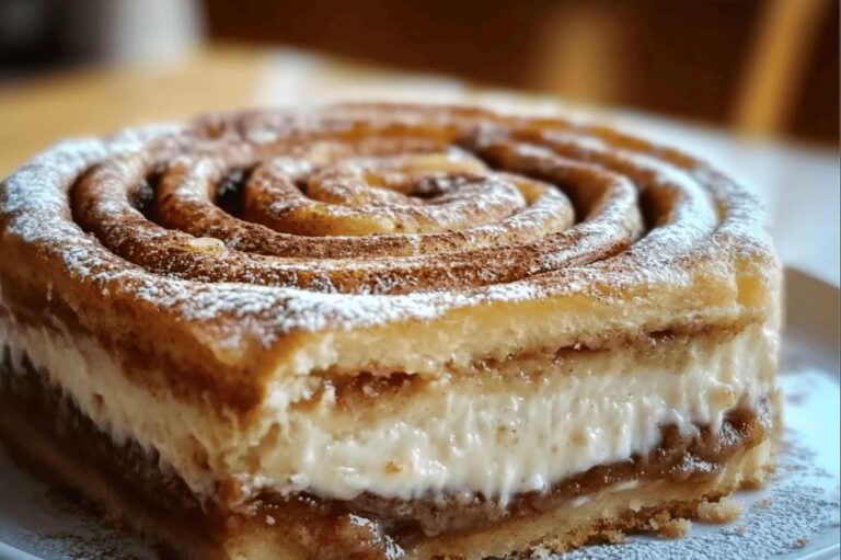 Cinnamon Roll Honeybun Cheesecake